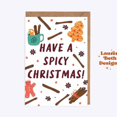 Have a spicy Christmas card