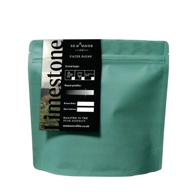 SeaMoor Coffee - Mezcla de café con filtro de piedra caliza 250g