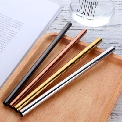 Bubble Tea Straw - Copper - 215 x 12 mm