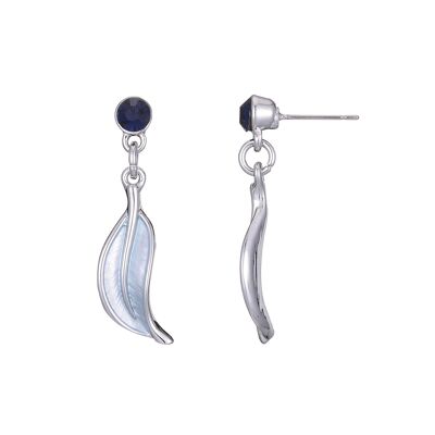 Abbigaelle - Blue stud earring