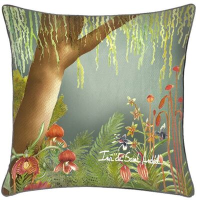 Housse Coussin Tropique: Design De Forêt Tropicale 1