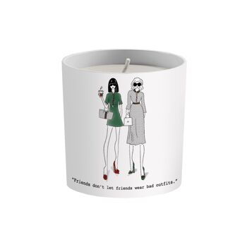 Meilleurs amis - Bougie en pot en porcelaine fine GG 2