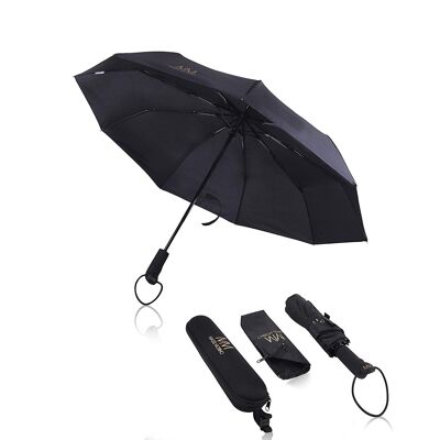 Ombrello Massi Morino® con funzione apri-chiudi - mini ombrellone pieghevole