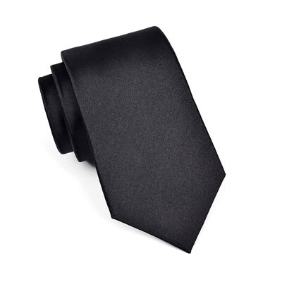 Cravatte di seta | diversi colori - nero
