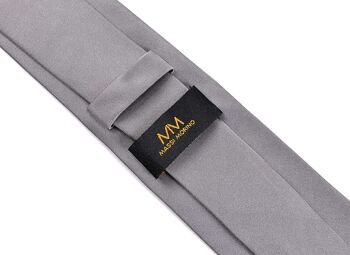 Cravates en soie | diverses couleurs - bordeaux-noir fin 6