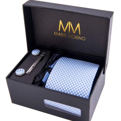 Tie Set | Extensive Box Contents - Light Blue