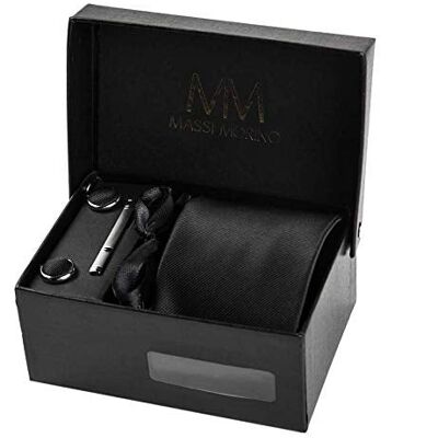 Tie Set | Extensive Box Contents - Black