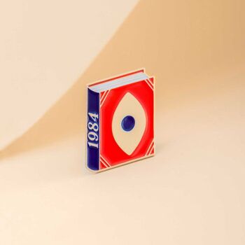 1984 par George Orwell Pin de esmalte 1