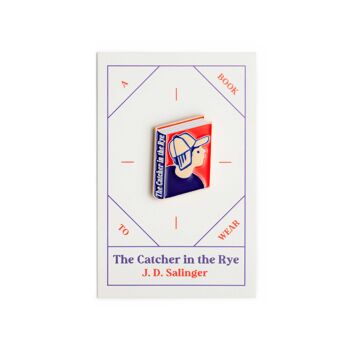 Le gardien entre le centenaire de J. D. Salinger Pin esmaltado 3