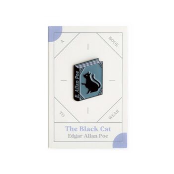 El gato negro de E. Allan Poe Pin esmaltado 2