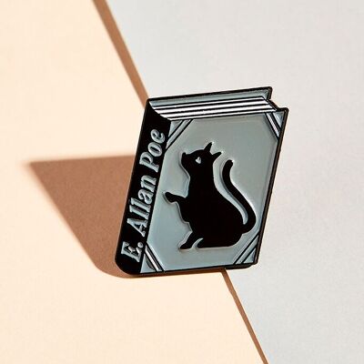El gato negro di E. Allan Poe Pin esmaltado