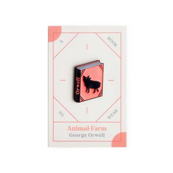 Animal Farm de George Orwell Pin esmaltado 2