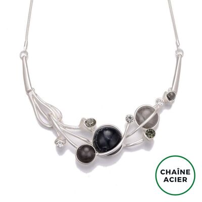 Adelaide - Gray Necklace