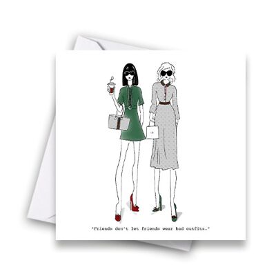 Best Friends- GG Greeting Card