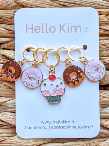 Donuts - Stitch Marker Rings 1