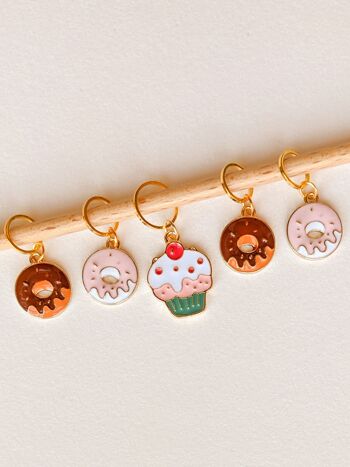 Donuts - Stitch Marker Rings 2