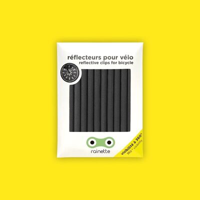 BIKE REFLECTORS | CHARCOAL GREY