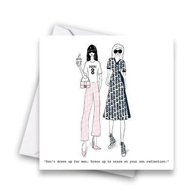 Best Friends- J'adore Greeting Card