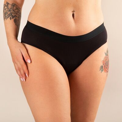 Léa Menstrual Panties - Black 1 Piece