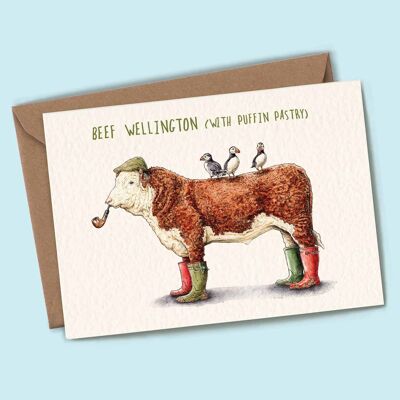 Rindfleisch-Wellington-Karte