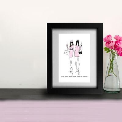 Best Friends– Coco Framed Print