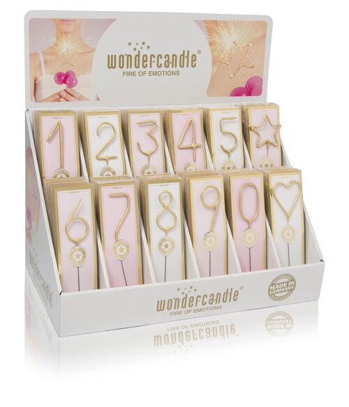 Goldstück gold classic Sortiment 144 Wondercandle® classic