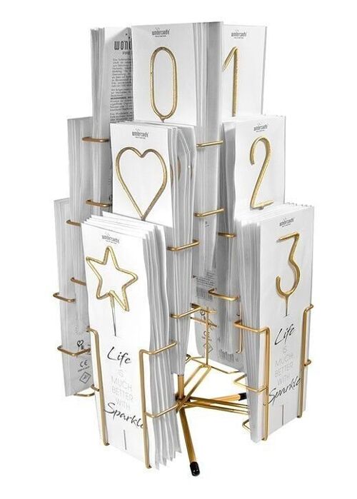 GIANT Sortiment 144 Wondercandle® Giant Life is much better with sparkle 498