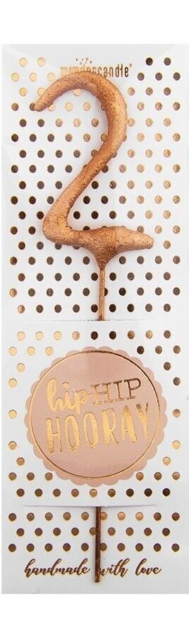 2 mini rosé Hiphip Hooray 290 Wondercandle® Mini