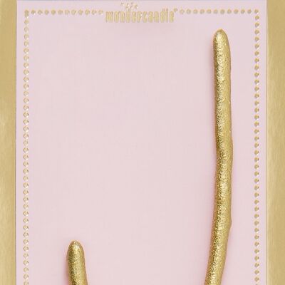 J gold Gold piece pink Wondercandle® classic