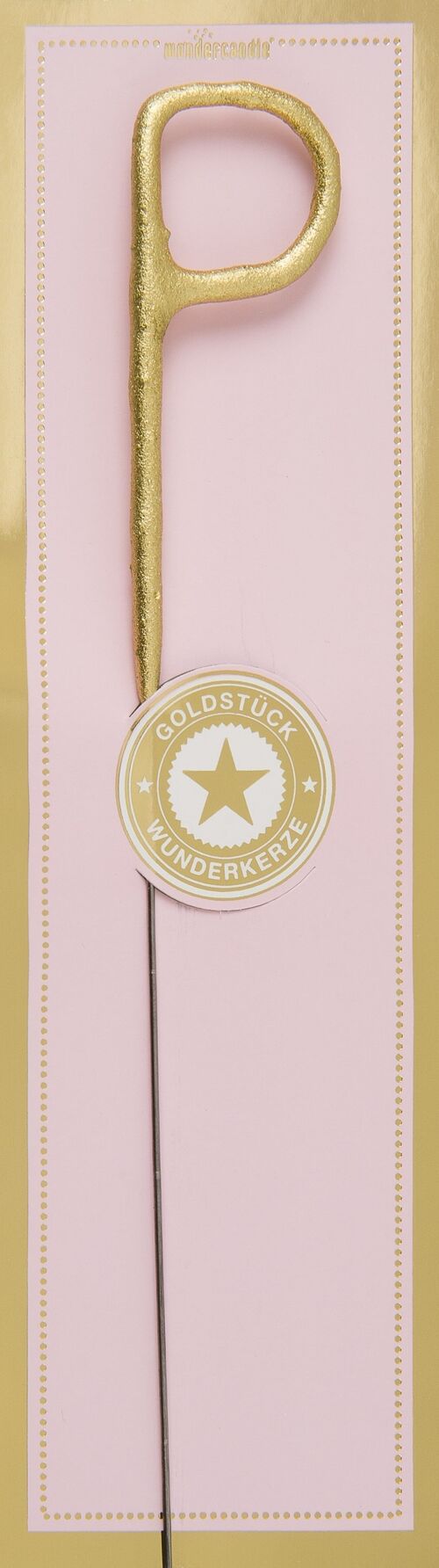 P gold Goldstück pink Wondercandle® classic