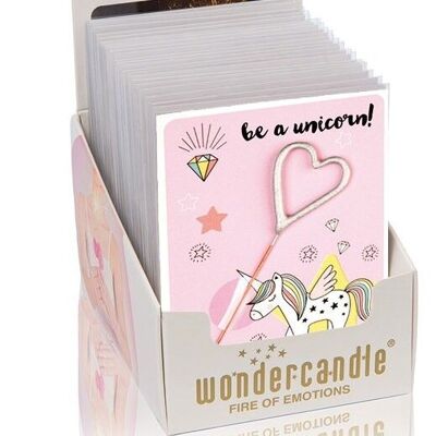 Assortimento di unicorni Mini Wondercard