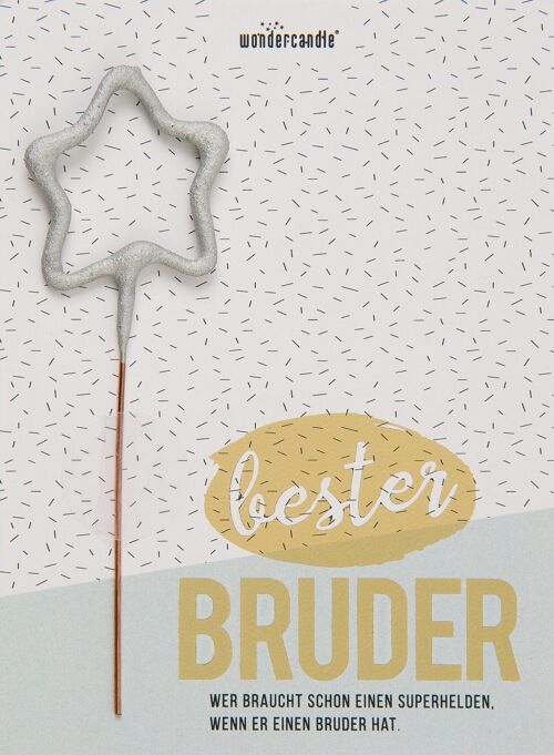 Bester Bruder 431 Mini Wondercard