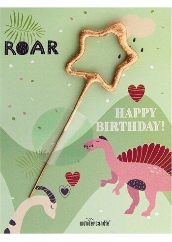 Roar Dino Joyeux anniversaire 446 Mini Wonder Card 4