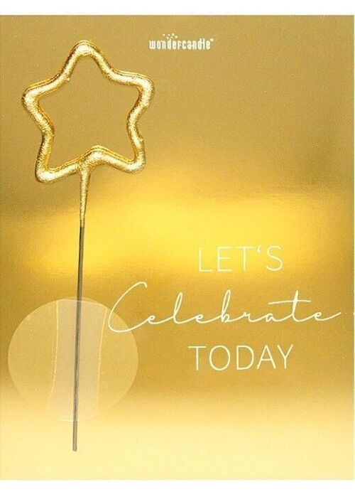 Let's celebrate today 459 Golden Time Mini Wondercard