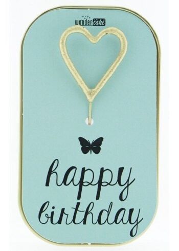 Joyeux Anniversaire Pastel Bleu Clair 462 Wondercake 4