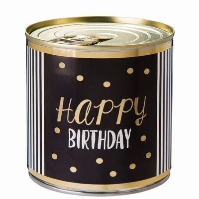 Cancake Happy Birthday 339 punti dorati in bianco e nero Edition Brownie