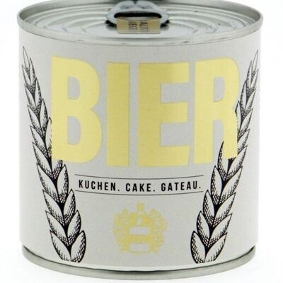 Cancake beer cake in a can