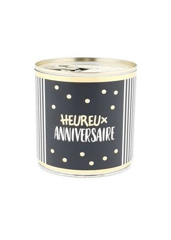 Cancake Heureux Anniversaire noir/ou Gâteau Brownie au chocolat 5