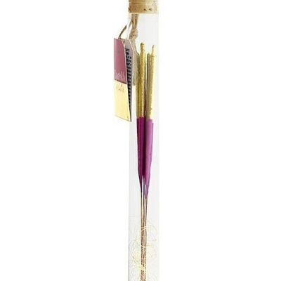 Sparkle Inside provetta bicolore da 18 cm con 5 stelle filanti
