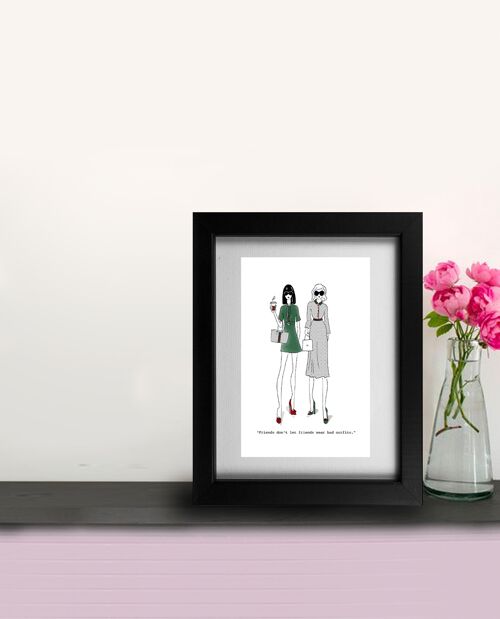 Best Friends– GG  Framed Print