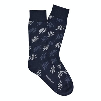 Socken Olivblau / Esche