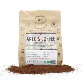 ARLO'S COFFEE BIO - Assemblage maison - Grain ou Moulu 2
