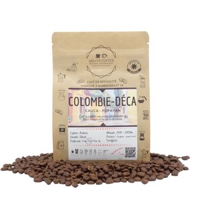 100 GR - COLOMBIA DECA - POPAYAN - Sample - Grain or Ground