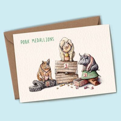 Pork Medallions Card