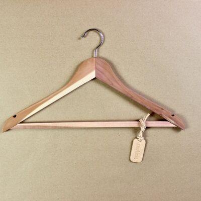 melior. - Premium Cedar Wood Clothes Hanger