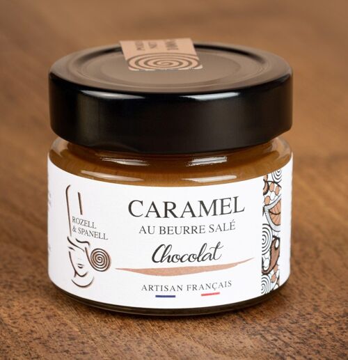 Caramel au beurre sale chocolat 100g