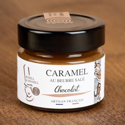 Caramel au beurre sale chocolat 100g