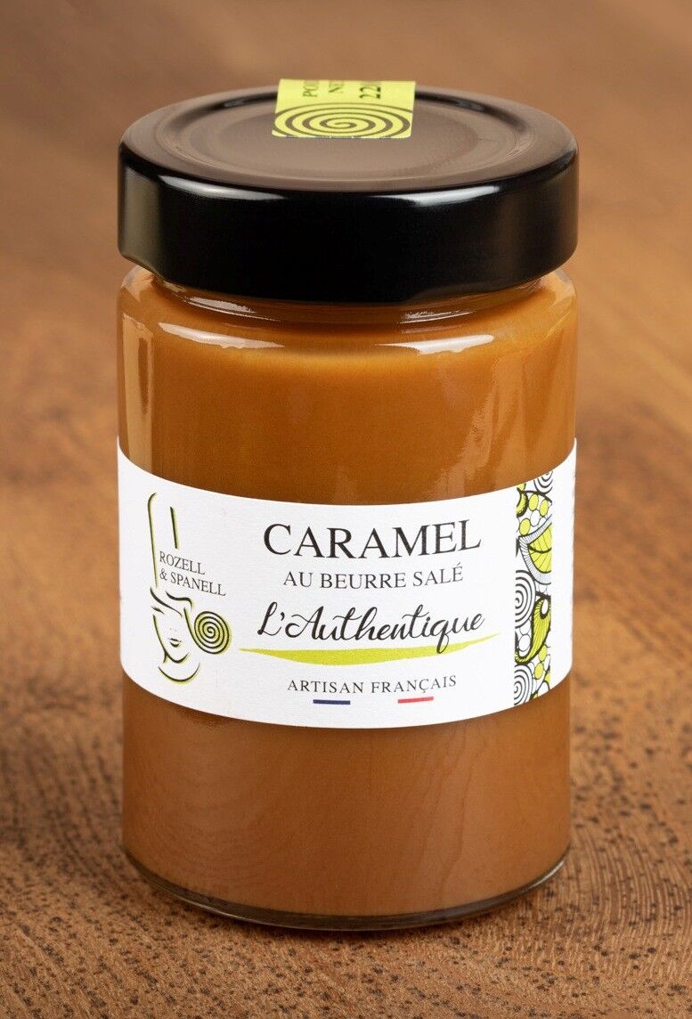 Caramel au beurre sale nature 220g-Produit médaillé