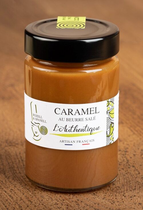 Caramel au beurre sale nature 220g