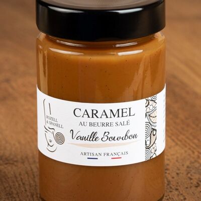 Caramel au beurre sale vanille bourbon 220g